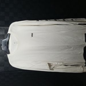 Vans long sleeve shirt size XL white